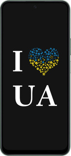 Силиконовый чехол I love UA для Huawei Honor Play 60 Plus - 1112u-4109 изображение 