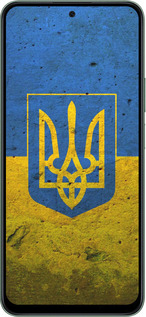 Силиконовый чехол Флаг и герб Украины 2 для Huawei Honor X7c - 378u-3874 изображение 