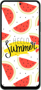 Силиконовый чехол Hello Summer для Huawei Honor X7c - 4356u-3874 изображение 