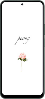 Силіконовий чехол Півонія для Huawei Honor X7c - 4366u-3874 изображение 