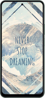 Силиконовый чехол Мечтать для Huawei Honor Play 60 Plus - 4379u-4109 изображение 