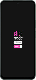 Силиконовый чехол Bitch mode для Huawei Honor Play 60 Plus - 4548u-4109 изображение 