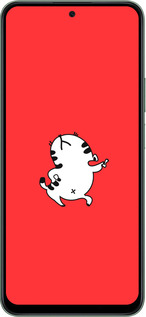 Силиконовый чехол Котик для Huawei Honor X7c - 4577u-3874 изображение 