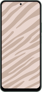 Силиконовый чехол Зебра беж для Huawei Honor X7c - 4875u-3874 изображение 