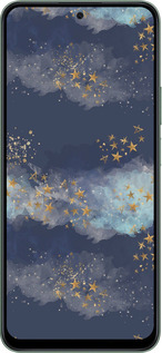 Силіконовий чехол Ніч золоті зірки для Huawei Honor X7c - 5421u-3874 изображение 