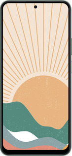 Силиконовый чехол Горы и солнце v2 для Huawei Honor X7c - 5488u-3874 изображение 