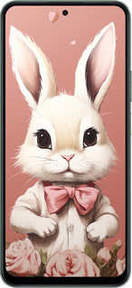 Силіконовий чехол Зайчик для Huawei Honor X7c - 5669u-3874 изображение 