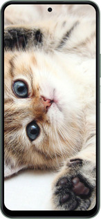 Силиконовый чехол Котик для Huawei Honor Play 60 Plus - 6024u-4109 изображение 