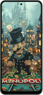 Силиконовый чехол Сказочный Monopoly для Huawei Honor Play 60 Plus - 6086u-4109 изображение 