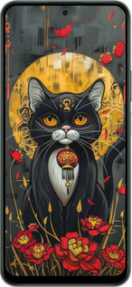 Силіконовий чехол China Cat для Huawei Honor Play 60 Plus - 6134u-4109 изображение 
