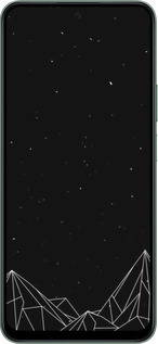 Силиконовый чехол Черно белые абстрактные горы для Huawei Honor X7c - 6437u-3874 изображение 