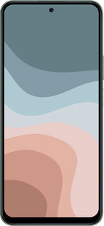 Силиконовый чехол С синими и розовыми волнами в стиле ретро для Huawei Honor X7c - 6532u-3874 изображение 