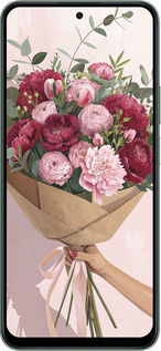 Силиконовый чехол Пионы 1 для Huawei Honor X7c - 6705u-3874 изображение 