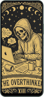 Силіконовий чехол The Overthinker для Huawei Honor X7c - 6774u-3874 изображение 