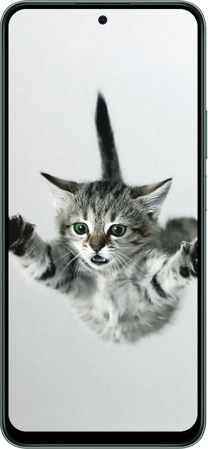 Силіконовий чехол Літаюче кошеня для Huawei Honor Play 60 Plus - 2322u-4109 изображение 