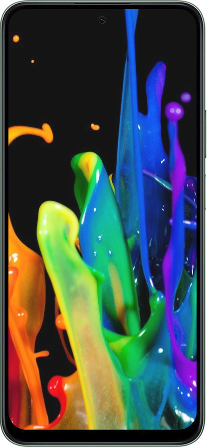 Силіконовий чехол Бризки фарби для Huawei Honor X7c - 3957u-3874 изображение 