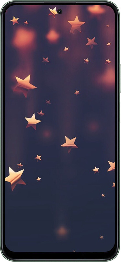 Силиконовый чехол Падающие звезды для Huawei Honor X7c - 3974u-3874 изображение 