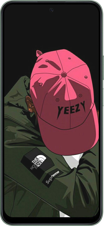 Силиконовый чехол logo de yeezy для Huawei Honor X7c - 3995u-3874 изображение 