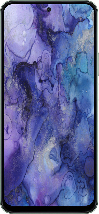 Силиконовый чехол Мрамор 7 для Huawei Honor X7c - 4802u-3874 изображение 