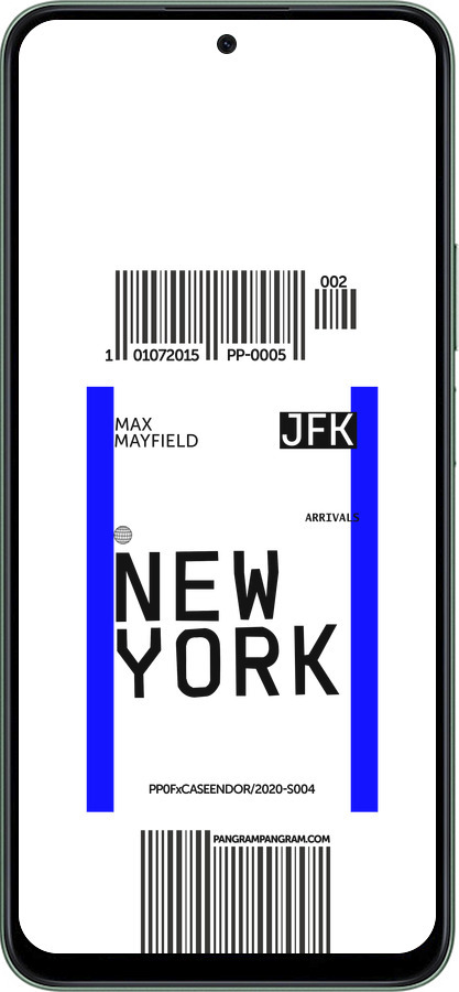 Силиконовый чехол New York для Huawei Honor X7c - 4861u-3874 изображение 