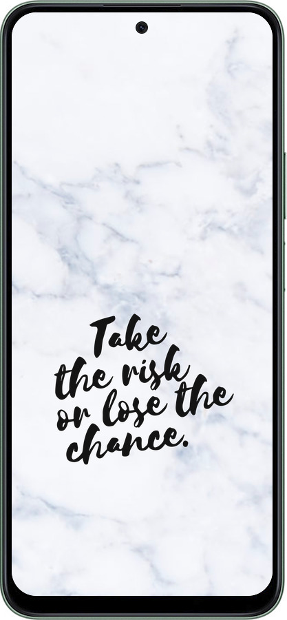 Силиконовый чехол Рискнуть или потерять шанс для Huawei Honor Play 60 Plus - 4866u-4109 изображение 