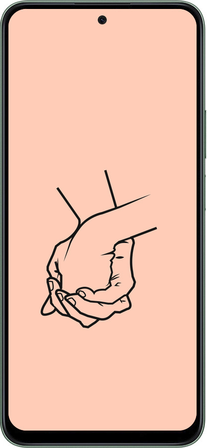 Силіконовий чехол Руки для Huawei Honor Play 60 Plus - 4896u-4109 изображение 