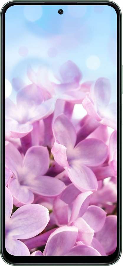 Силиконовый чехол Сирень для Huawei Honor Play 60 Plus - 527u-4109 изображение 