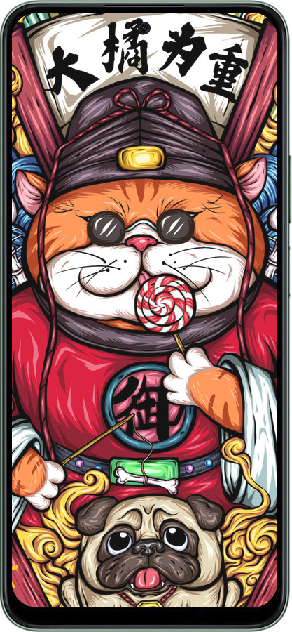 Силиконовый чехол № 5341 для Huawei Honor X7c - 5341u-3874 изображение 