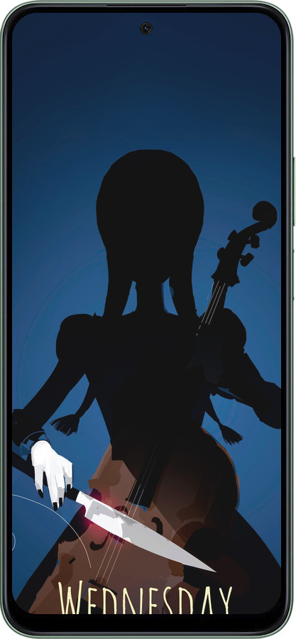 Силиконовый чехол Wednesday для Huawei Honor Play 60 Plus - 5515u-4109 изображение 