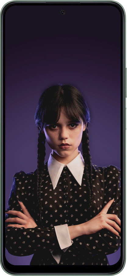 Силиконовый чехол Wednesday v3 для Huawei Honor Play 60 Plus - 5517u-4109 изображение 
