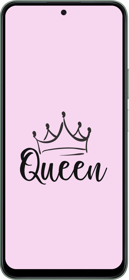 Силіконовий чехол Queen & King для неї для Huawei Honor X7c - 5520u-3874 изображение 