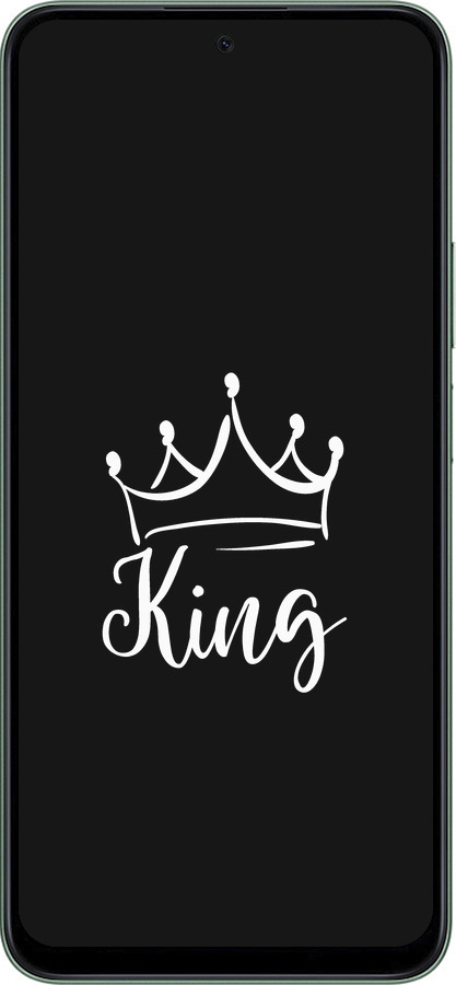 Силіконовий чехол Queen & King для нього для Huawei Honor X7c - 5521u-3874 изображение 
