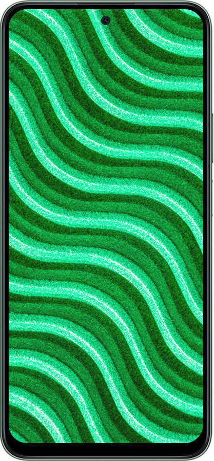 Силиконовый чехол Волнистые линии для Huawei Honor X7c - 5578u-3874 изображение 