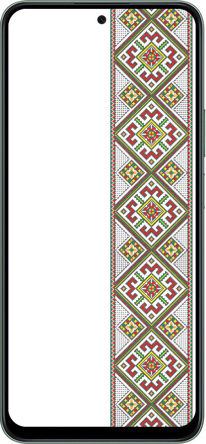 Силіконовий чехол Вишиванка 8 для Huawei Honor X7c - 574u-3874 изображение 