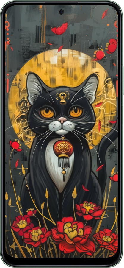 Силіконовий чехол China Cat для Huawei Honor Play 60 Plus - 6134u-4109 изображение 