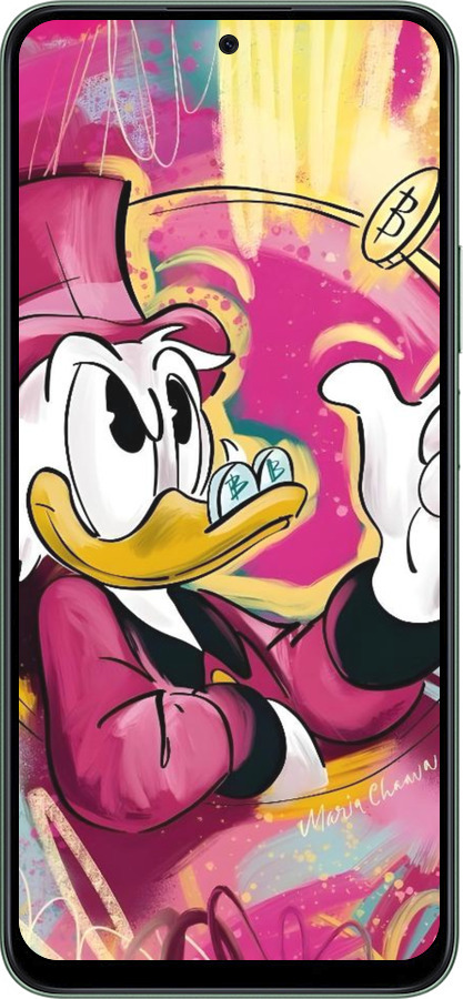 Силиконовый чехол Скрудж для Huawei Honor X7c - 6283u-3874 изображение 