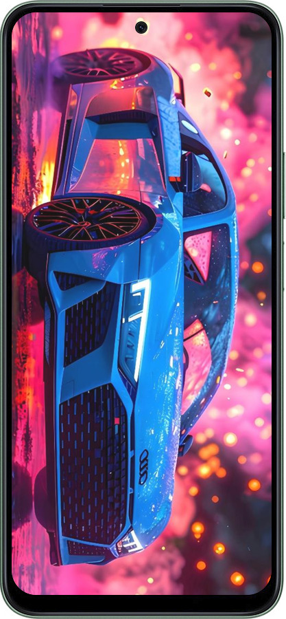 Силиконовый чехол Ауди для Huawei Honor X7c - 6286u-3874 изображение 
