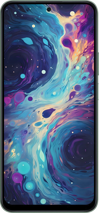 Силиконовый чехол Арт акварель для Huawei Honor X7c - 6329u-3874 изображение 