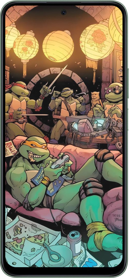 Силіконовий чехол Черепашки ніндзя для Huawei Honor X7c - 6346u-3874 изображение 