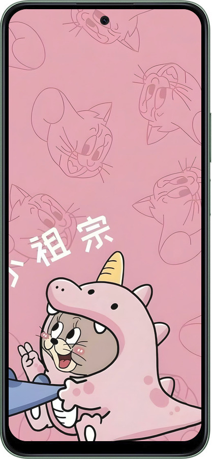 Силіконовий чехол Том і джеррі 2 для Huawei Honor X7c - 6359u-3874 изображение 