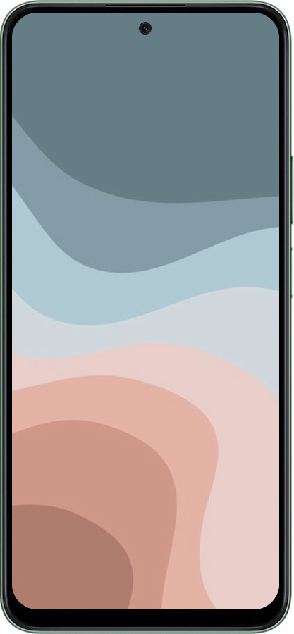 Силиконовый чехол С синими и розовыми волнами в стиле ретро для Huawei Honor X7c - 6532u-3874 изображение 