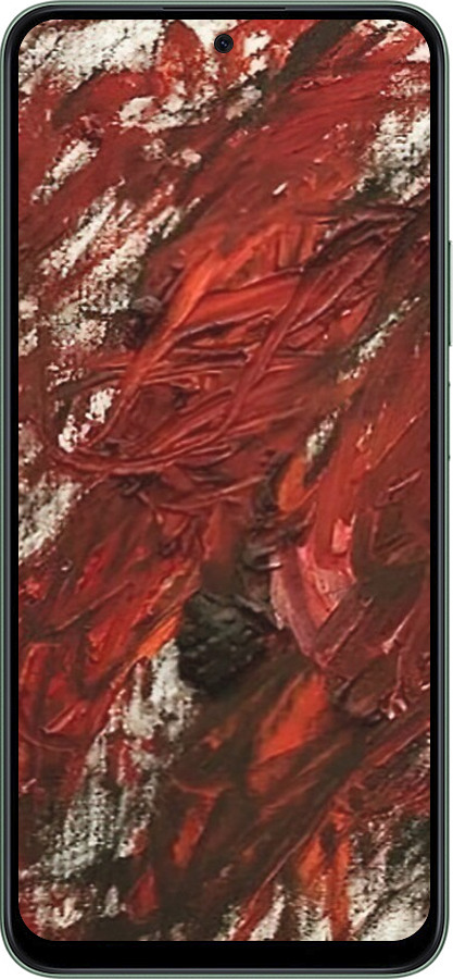 Силиконовый чехол Абстрактная композиция в красных тонах для Huawei Honor X7c - 6541u-3874 изображение 