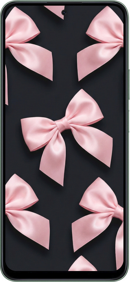 Силиконовый чехол Coquette Ribbons Dark Coquette для Huawei Honor X7c - 6767u-3874 изображение 