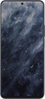 Силіконовий чехол Сині хмари, Синій місяць для Huawei Honor X8a - 6398u-2963 изображение 