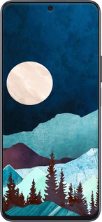 Силиконовый чехол Горная идиллия ночной пейзаж для Huawei Honor X8a - 6488u-2963 изображение 