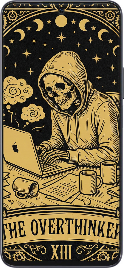 Силиконовый чехол The Overthinker для Huawei Honor X8a - 6774u-2963 изображение 