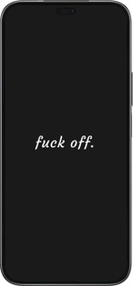 Силіконовий чехол Fuck off для Huawei Honor X8b - 4731u-3614 изображение 