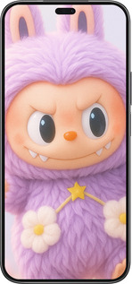 Силиконовый чехол Лабубу для Huawei Honor X8b - 6708u-3614 изображение 