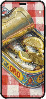 Силіконовий чехол Vintage Sardine Tin Phone для Huawei Honor X8b - 6772u-3614 изображение 