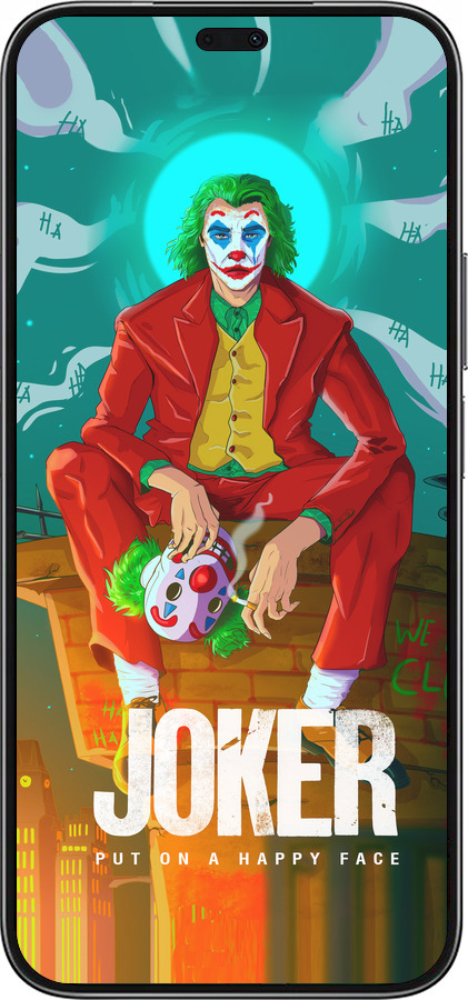 Силіконовий чехол Джокер1 для Huawei Honor X8b - 4675u-3614 изображение 